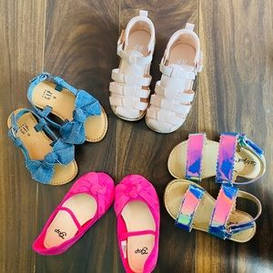 Toddler Girl’s Sandals/Flats Bundle💕✨